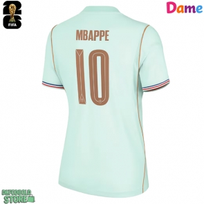 Frankrig Kylian Mbappe #10 Replika Udebanetrøje Dame VM 2026 Kortærmet